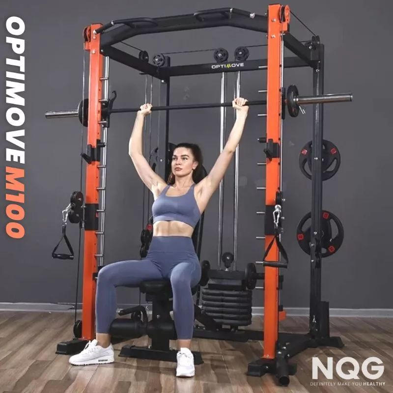 Optimove M-100Smith Machine Multi Gym Trainer