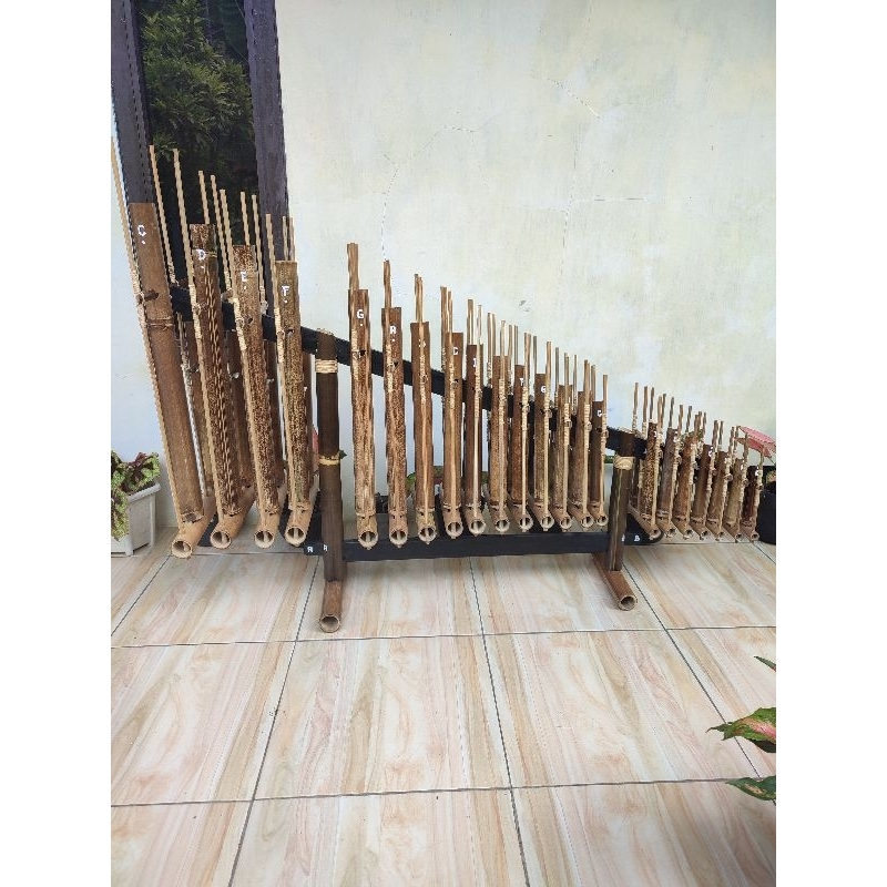 Angklung 1 Set 18 Nada Hitam