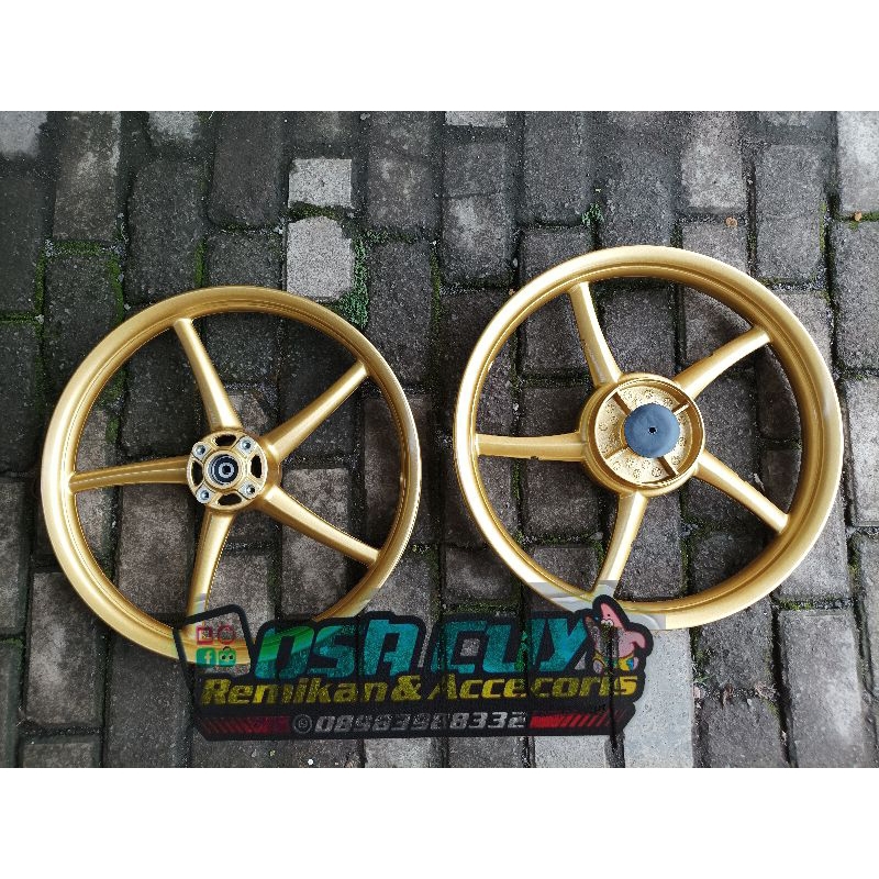 velg copy RCB vrossi 160/185 ring 17 kulit jeruk