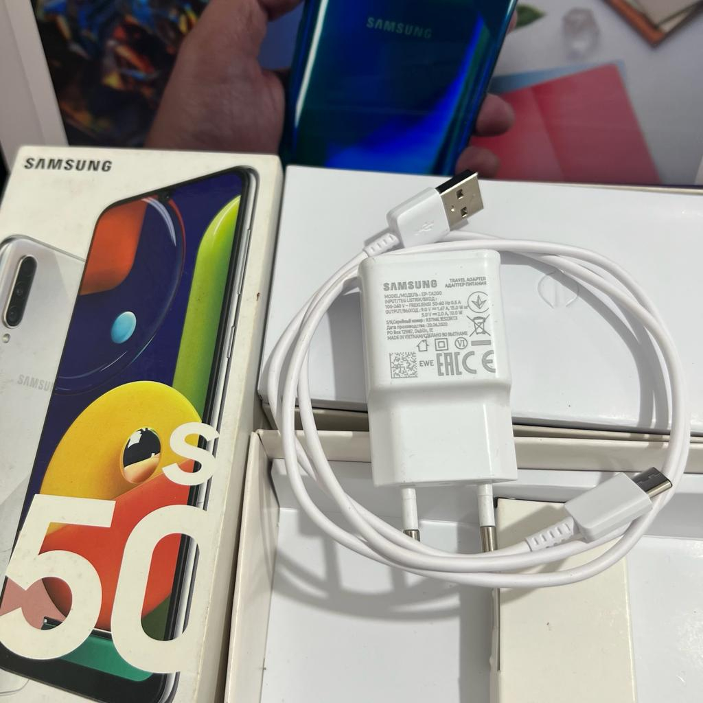 CHARGER SAMSUNG A50S ORIGINAL BAWAAN HP TYPE C FAST CHARGING