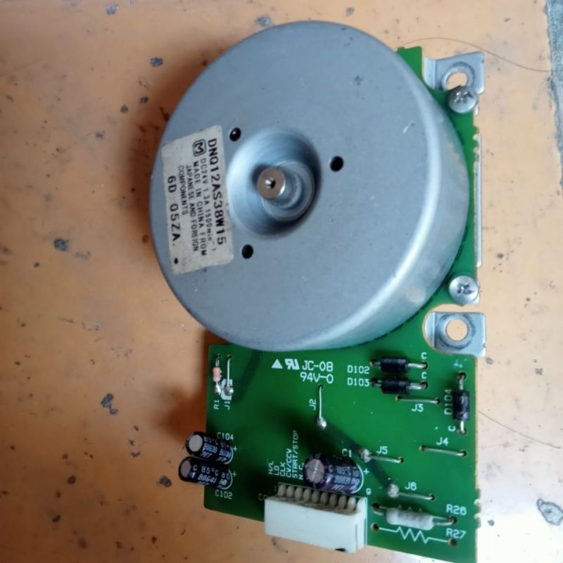 DC Brushless Motor Konica Minolta Bizhub 250/350/382/362 Copotan dari Mesin Impor