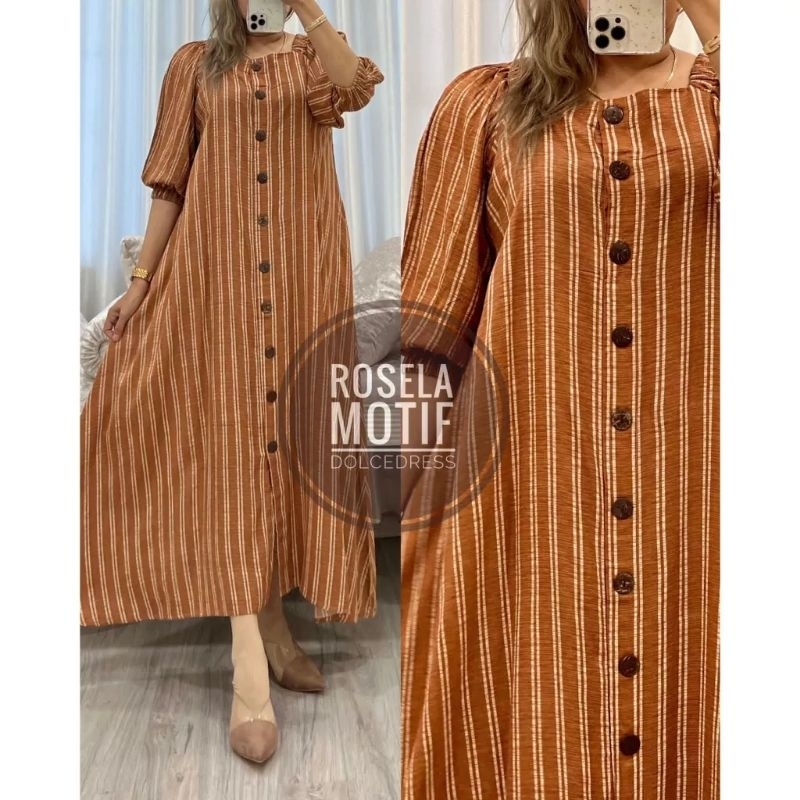 Daster Arab Rosela midi dress by dolce dress