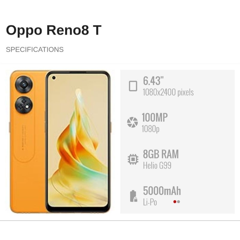 Oppo Reno 8T