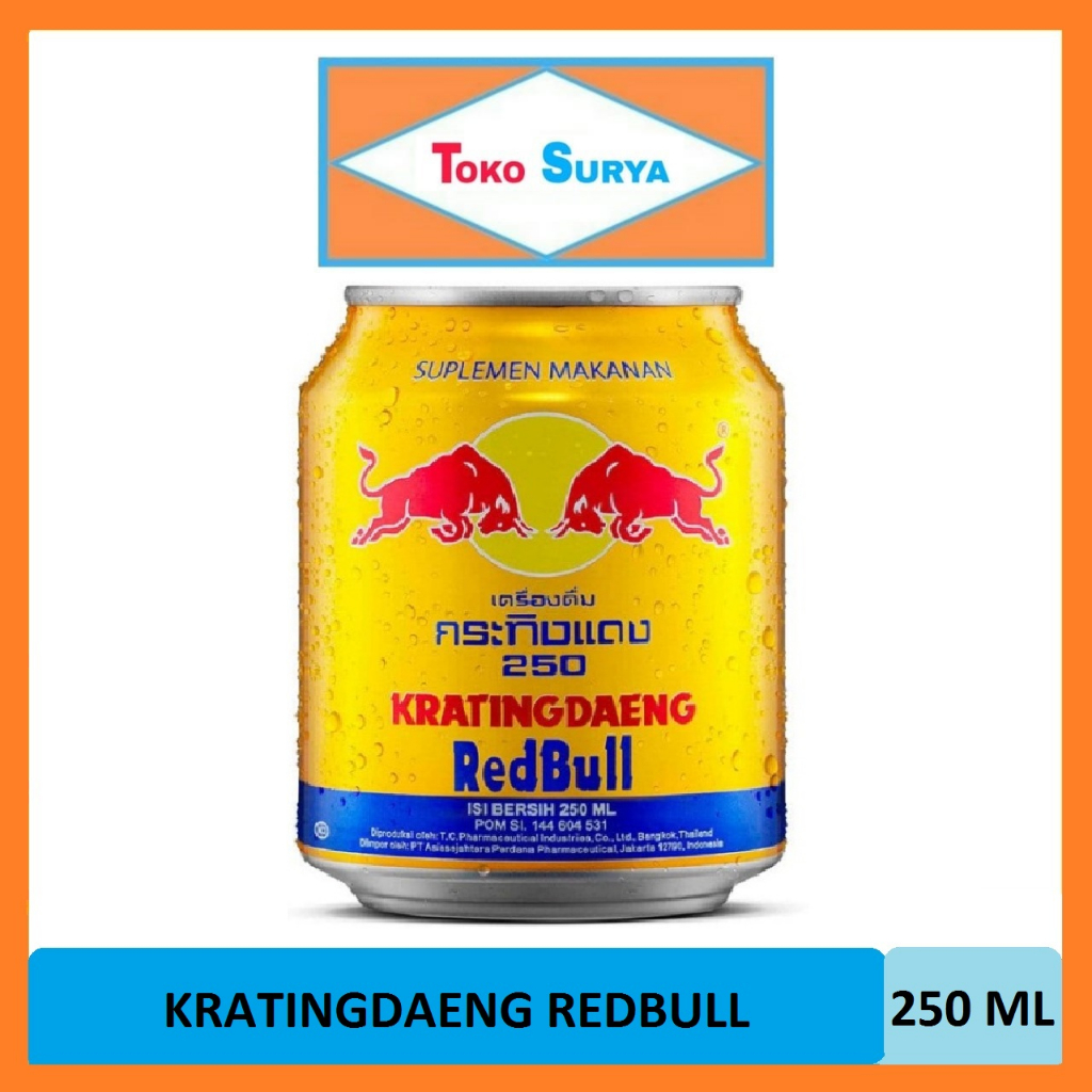 

Kratingdaeng Kaleng Redbull Minuman Suplemen Kesehatan 250 Ml