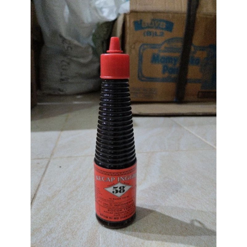 

Kecap Inggris 58 botol plastik - 135 ml