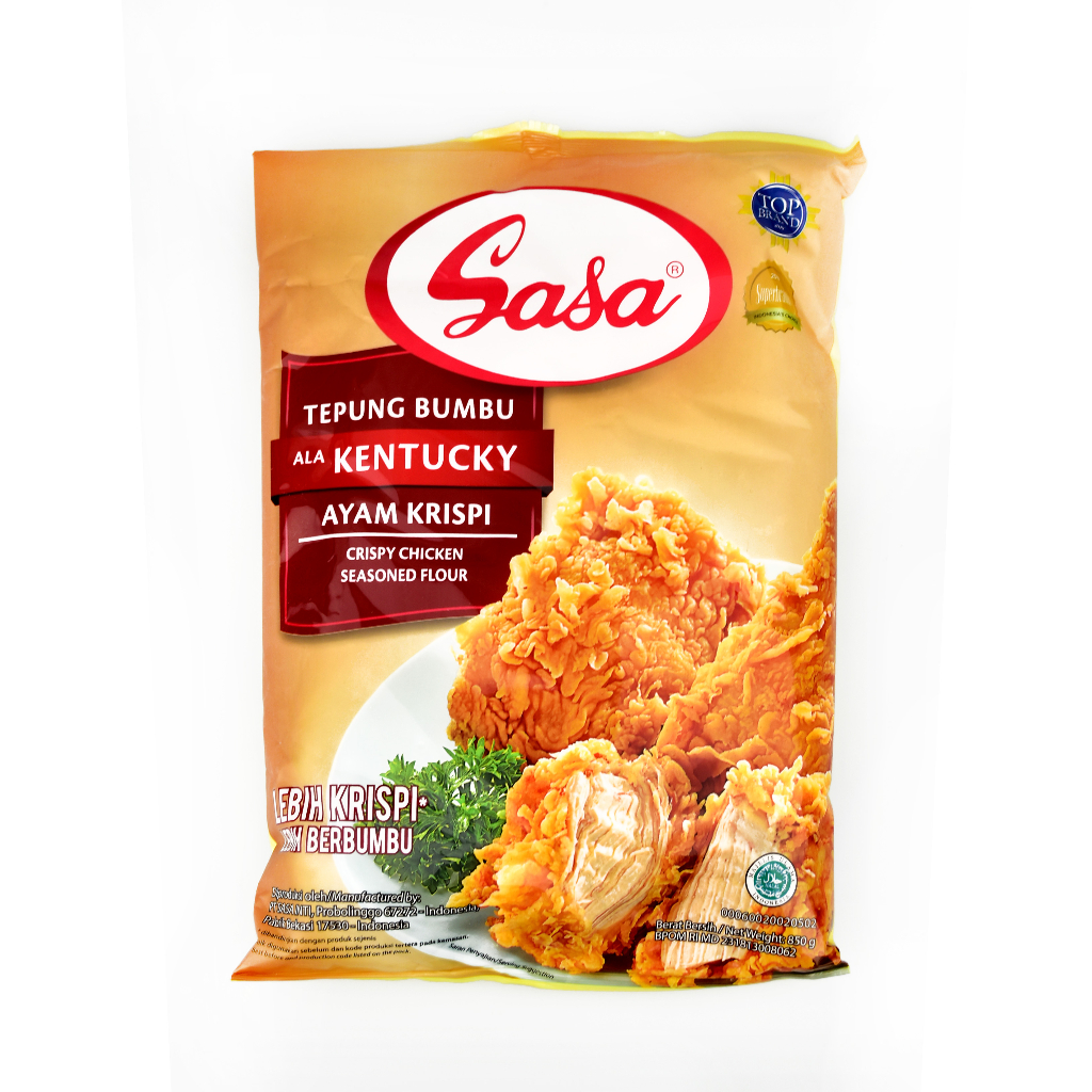 

Tepung Ayam Krispi Goreng Ala Kentucky Chicken Crispy SASA 850 gr