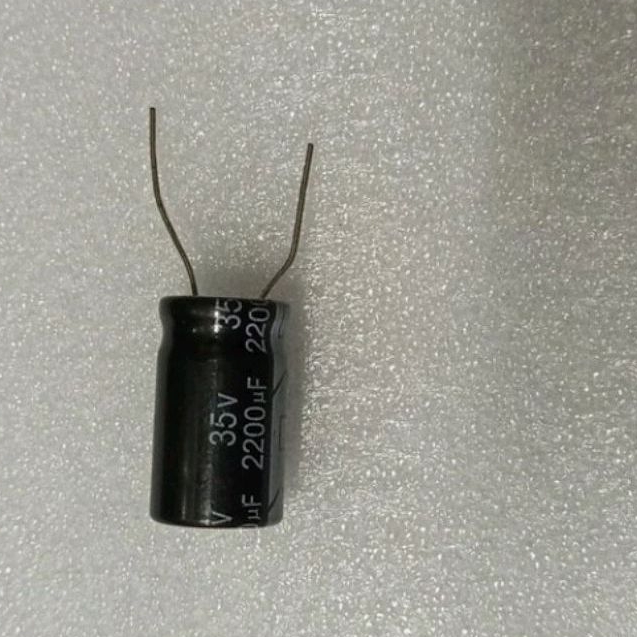 ELCO ECO EKO KAPASITOR 2.200UF/35V 2200UF/35V 2200 35 2200UF 35V NOBBY