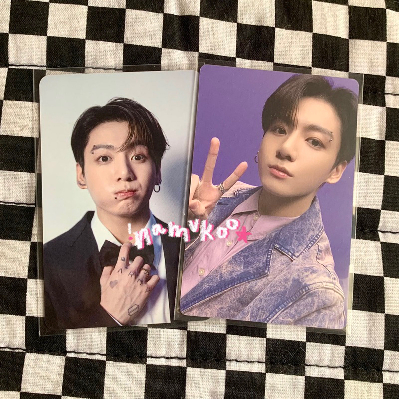 [BOOKED] pc jungkook proof collector photocard a & pc jungkook tfma the fact china photocard
