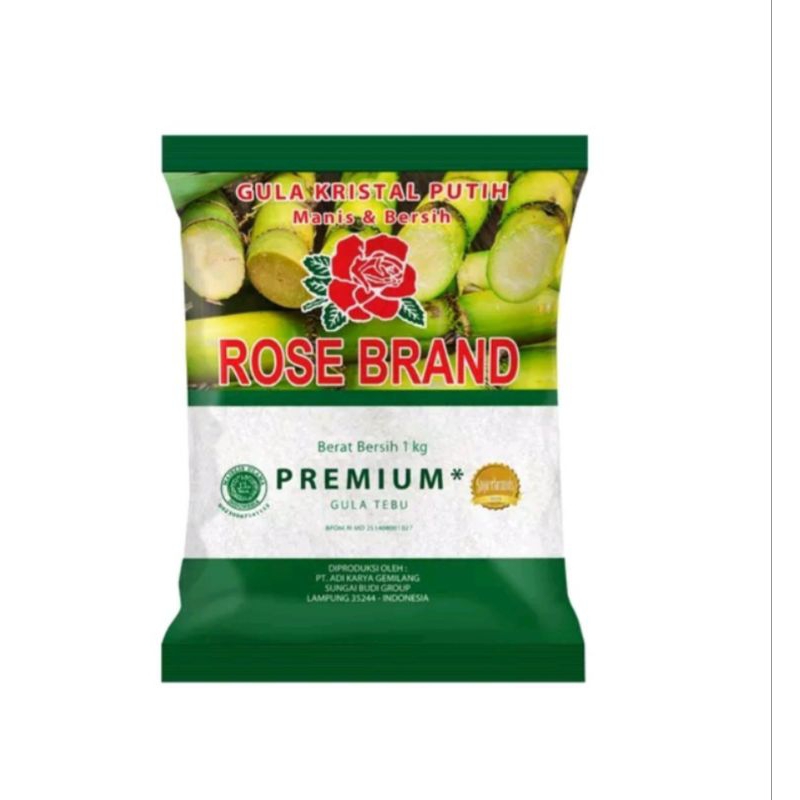 

Gula rose brand 1kg premium