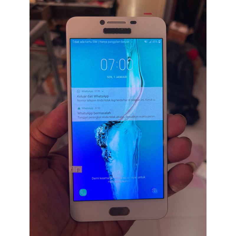 lcd touchscreen samsung C7/C7000 original oled tested