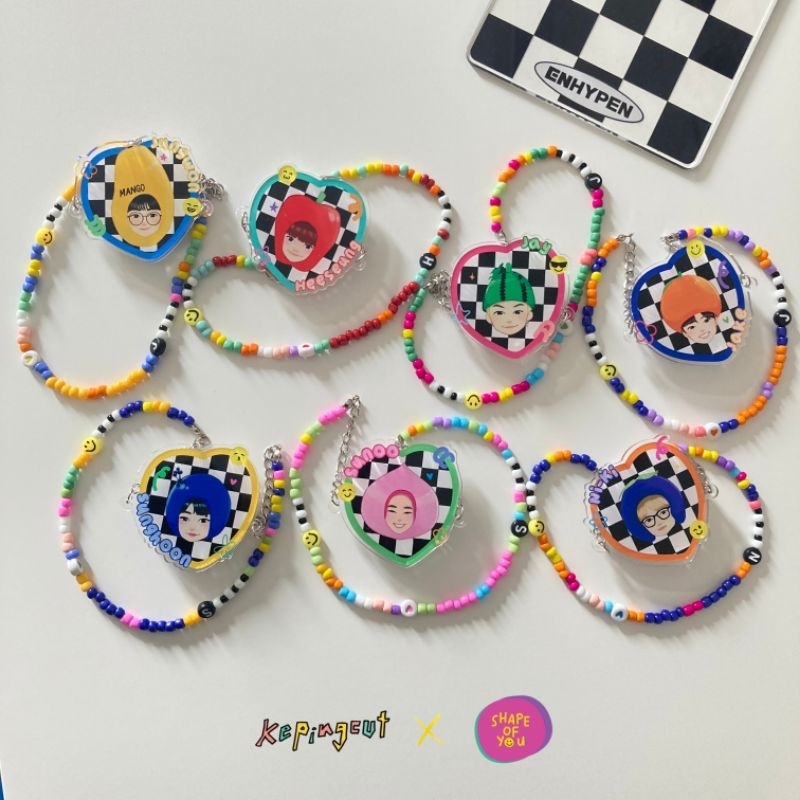 Enhypen Popsocket & Bracelet EN-Fruit