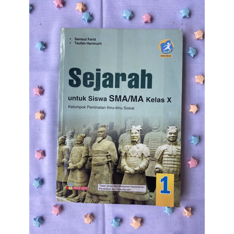 

[Preloved] Buku Sejarah SMA/MA Kelas 10 Kurikulum 2013 Edisi Revisi | Buku sejarah murah