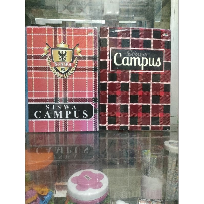 

Buku Tulis Siswa Campus isi 50 lembar (1 pack isi 10 buku)