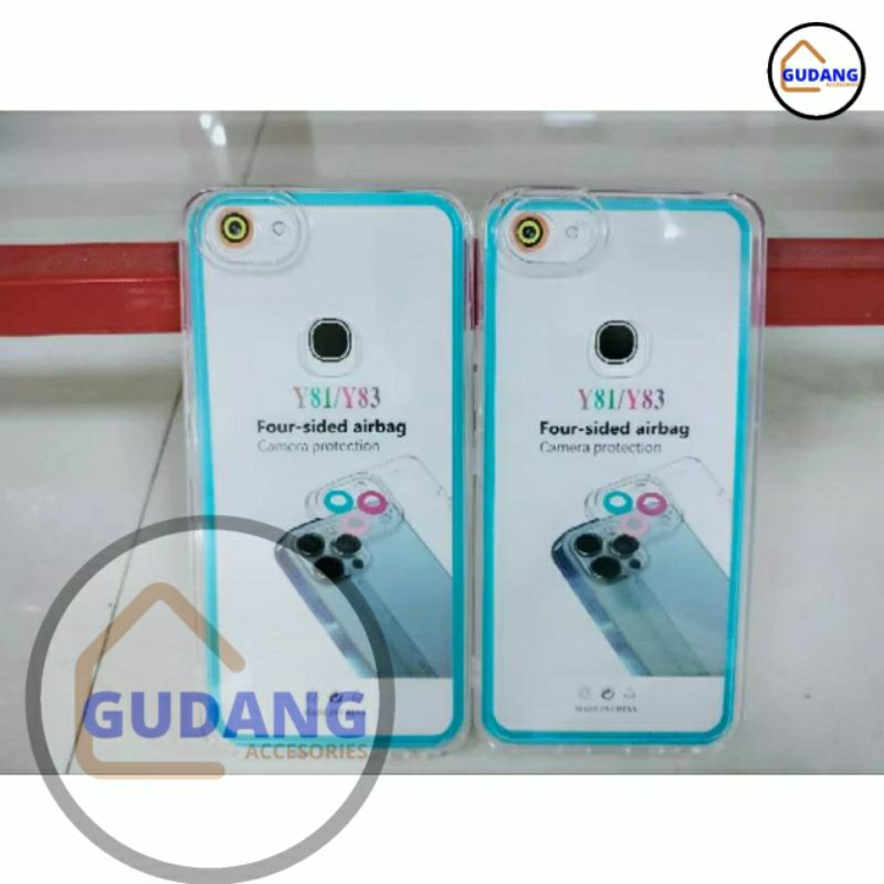 CASE BENING VIVO Y81 | Y83 | PELINDUNG CAMERA TRANSPARAN