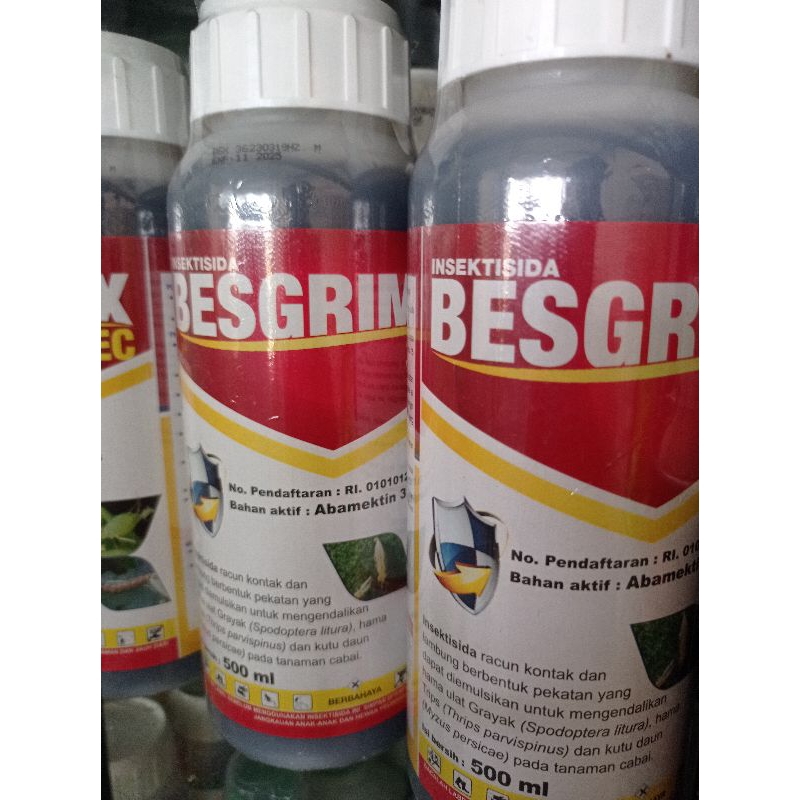 Besgrimex 36EC 500ml Insektisida Abamektin 36gr obat kutu daun