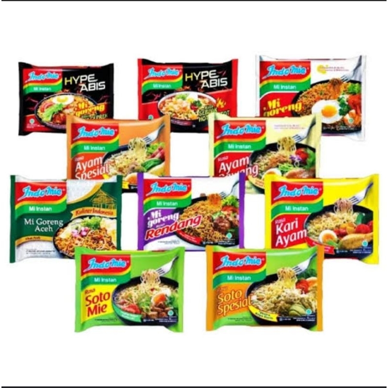 

Indomie Varian 5 Pcs