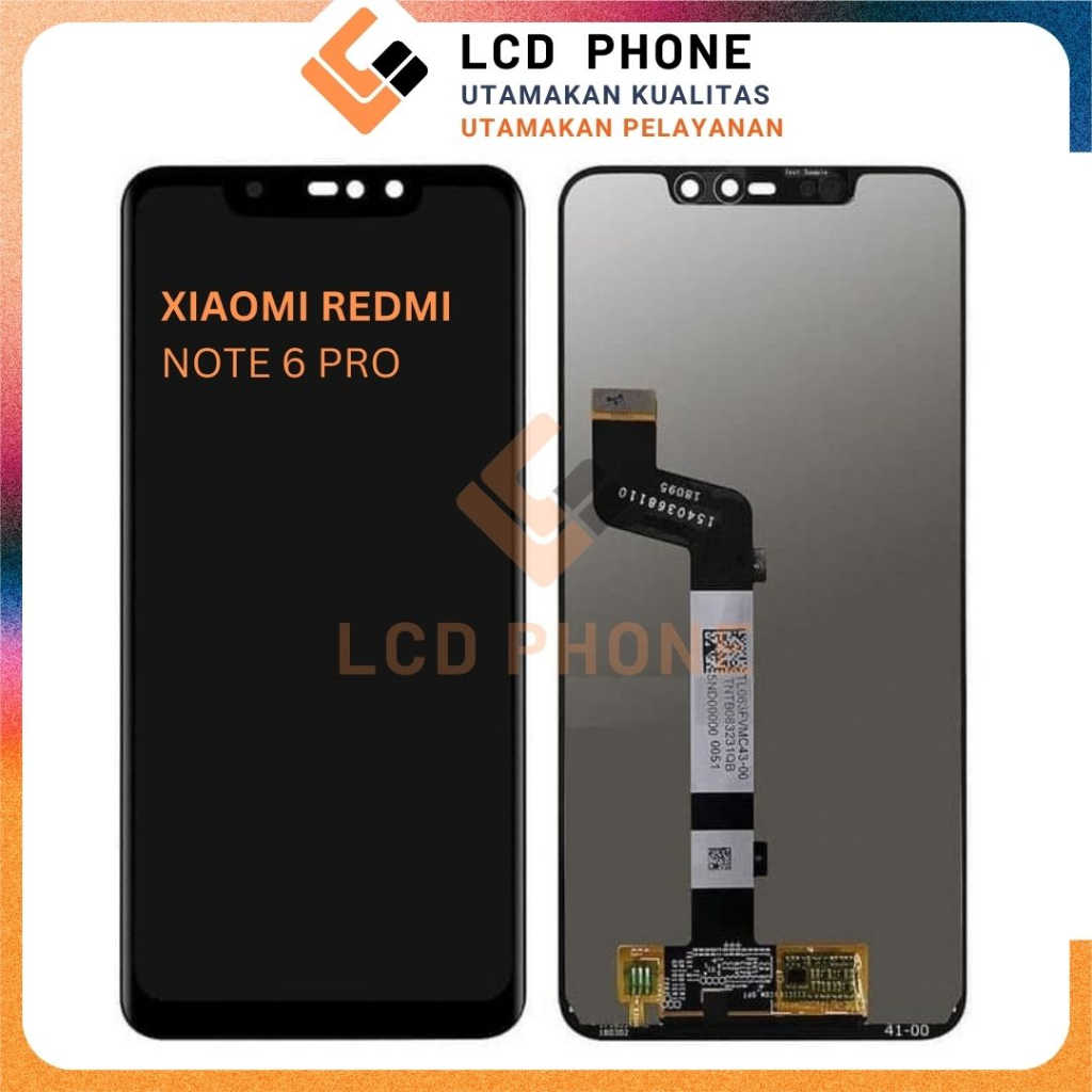 LCD Touchscreen Xiaomi Redmi Note 6 Pro ORI FULLSET