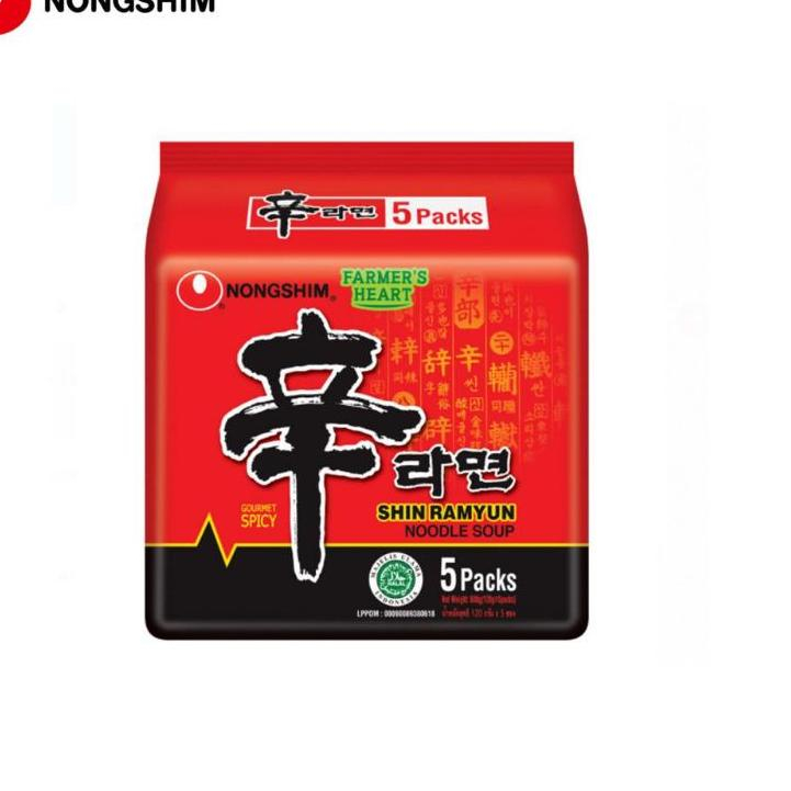 

1 PACK ISI 5PCS SHIN RAMYUN HALAL Exp. Agustus 2025