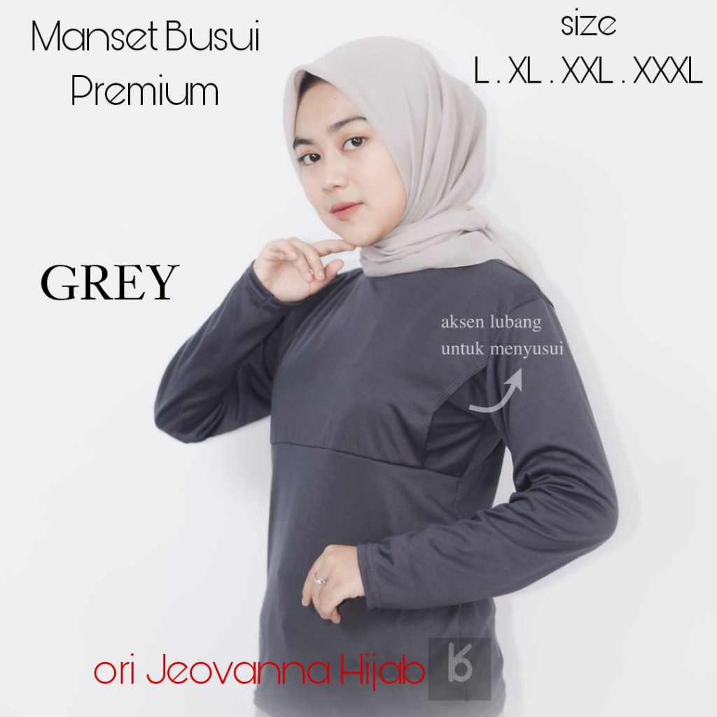 Discount Baju Manset Busui Premium Ibu Menyusui Bunsui Friendly Bukaan Samping Lengan Panjang Wanita