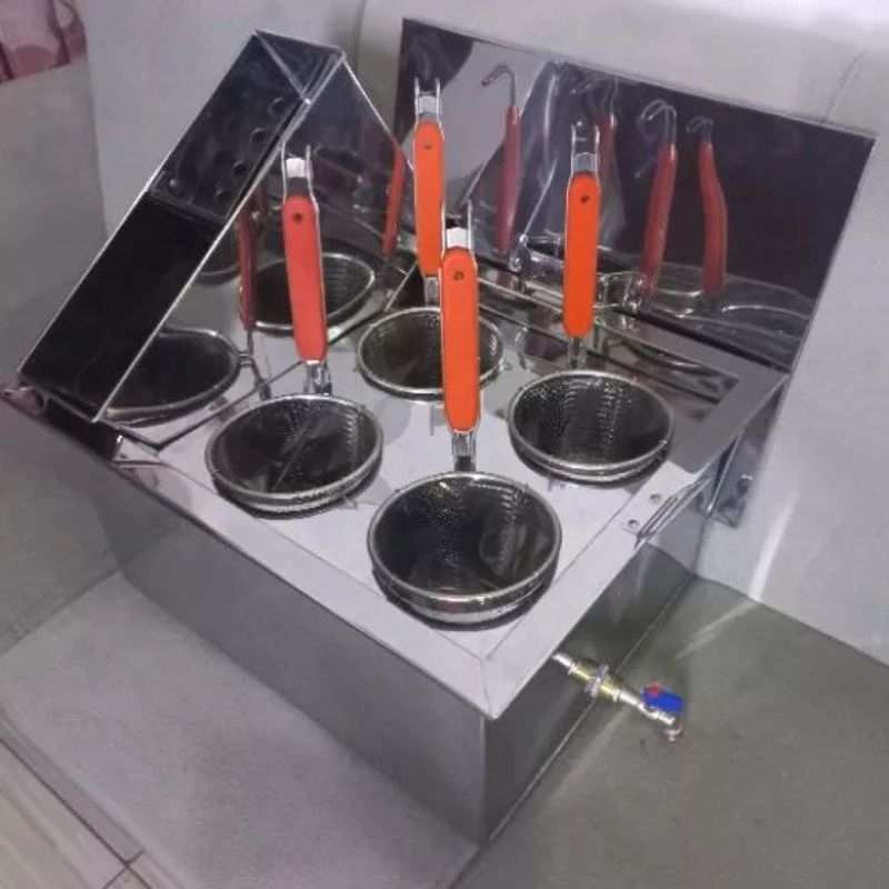 Dandang mie kocok 4 lubang / dandang mie ayam / panci mie ayam