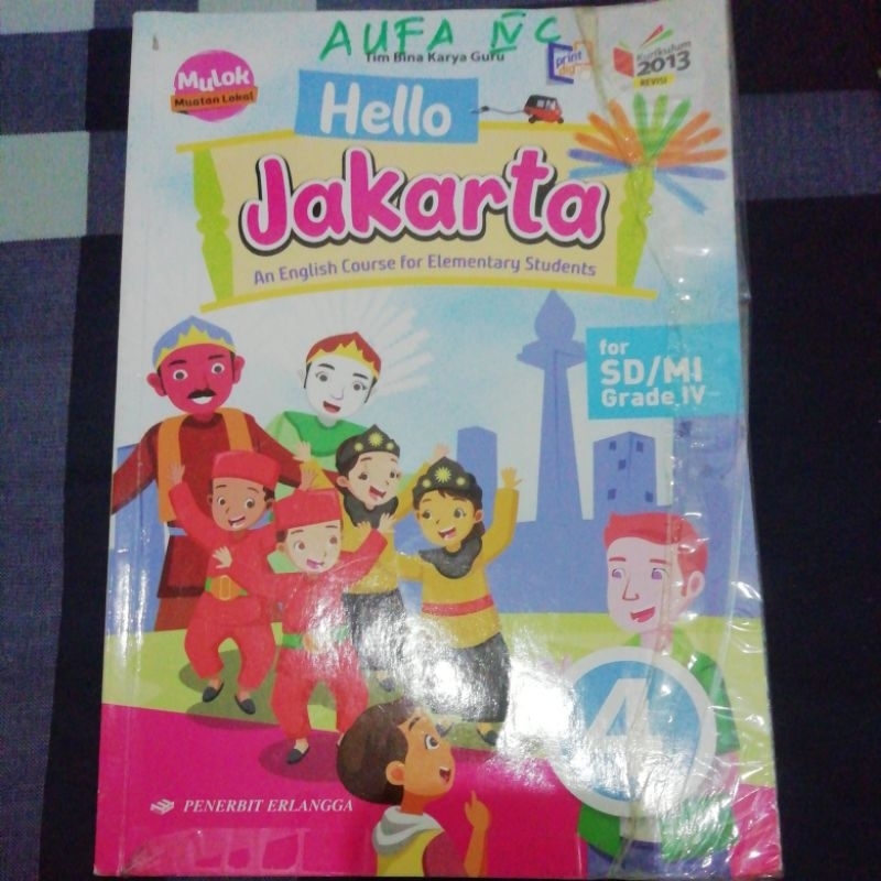 Buku Hello Jakarta PLBJ Kelas 4