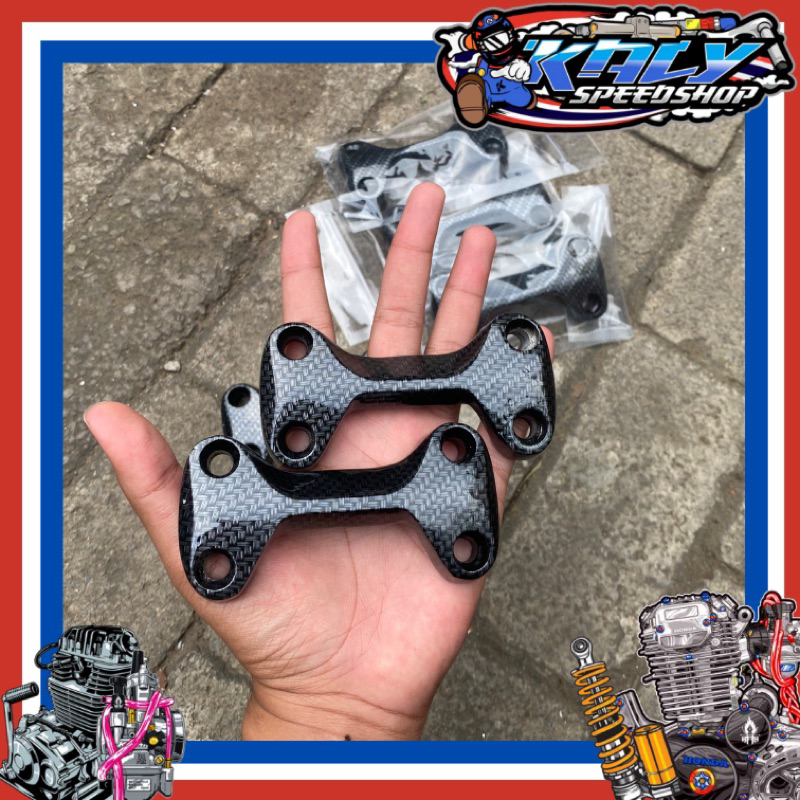 KLEM STANG RAISER STANG YAMAHA VIXION RX-KING BYSON SCORPIO