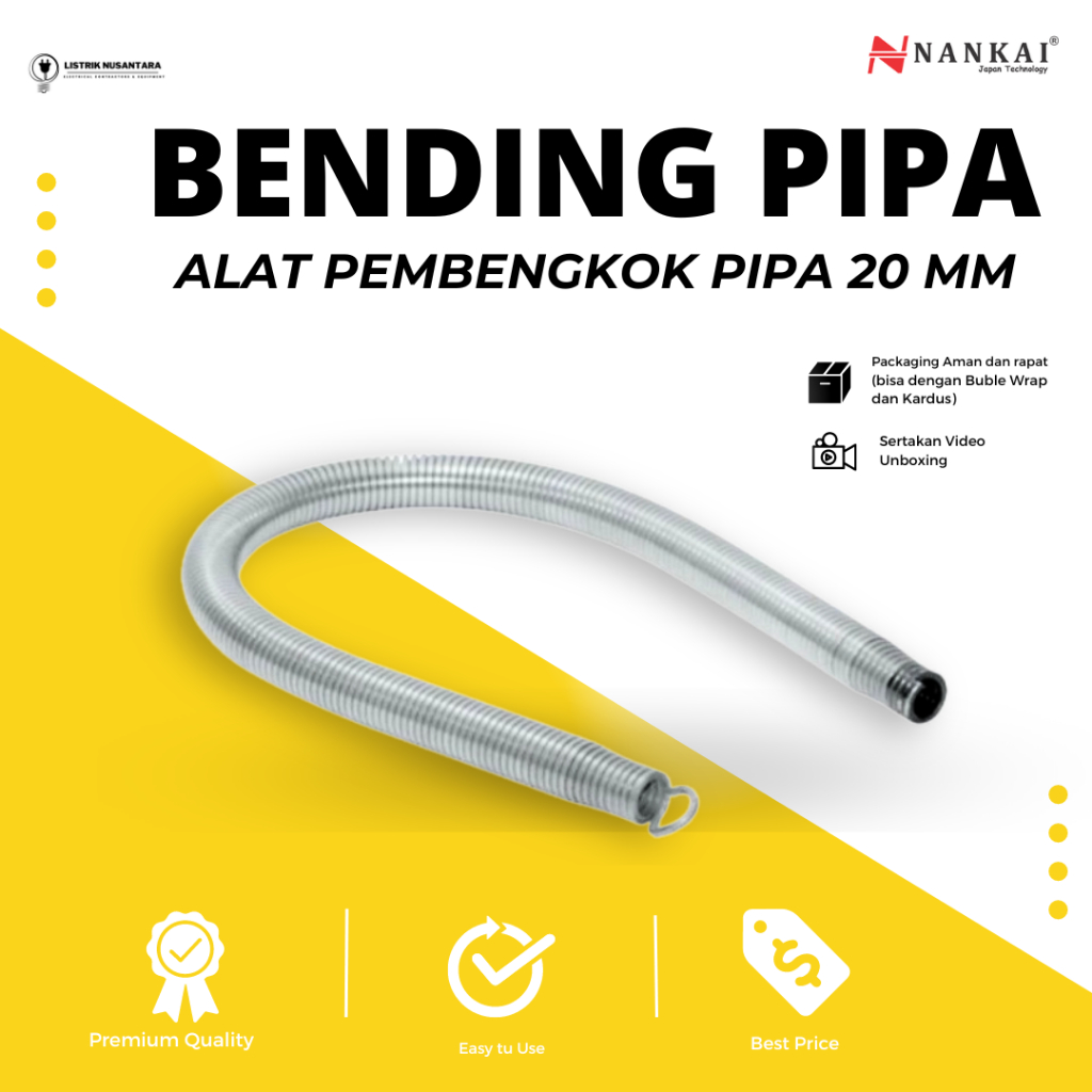 Bending Per Alat Penekuk Pembengkok Pipa PVC Conduit 20 mm