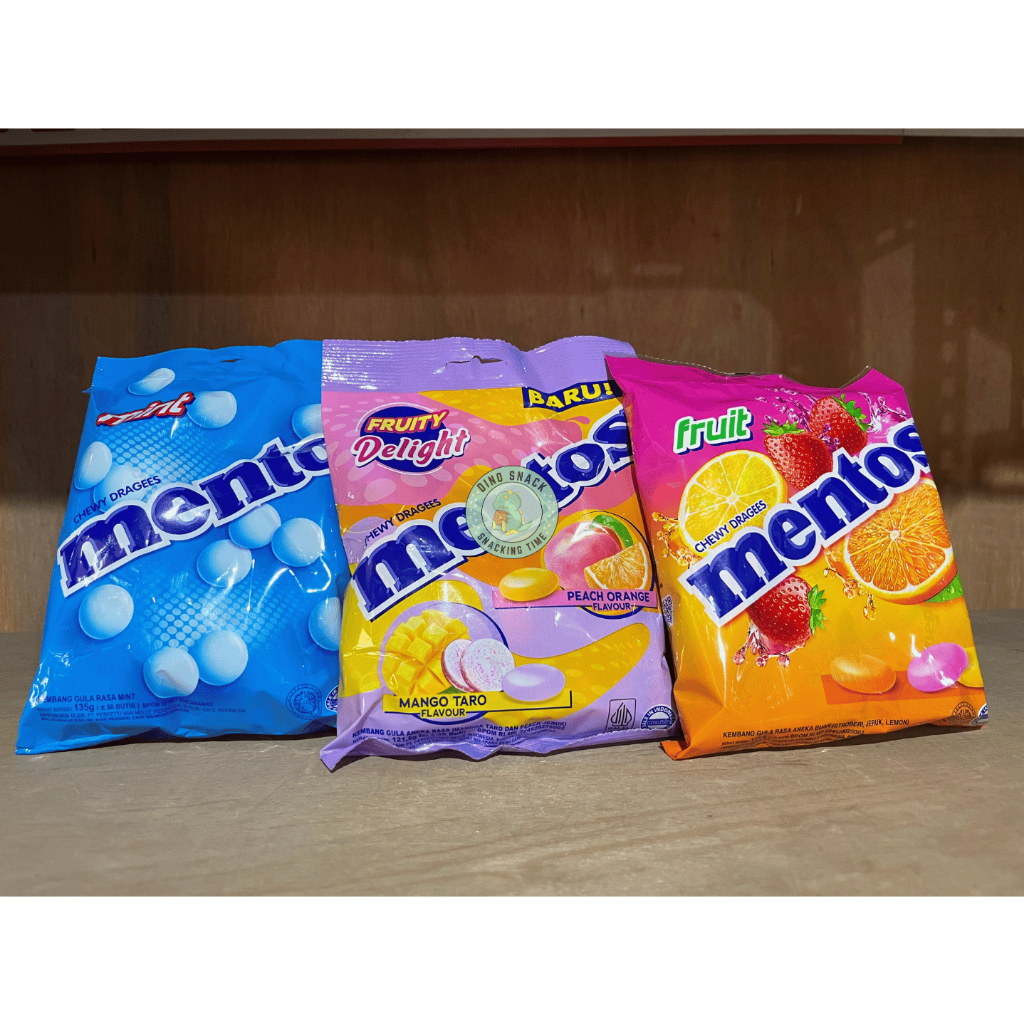 

Permen Mentos Sak Mint / Aneka Buah / Fruit Delight