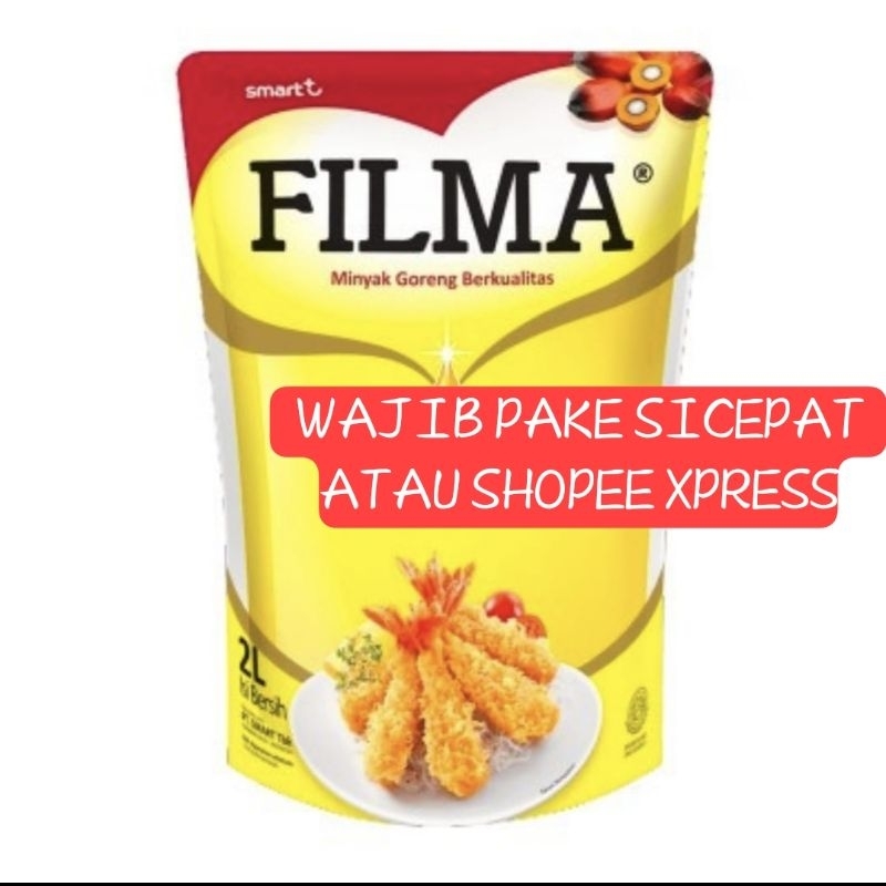 

F Filma minyak goreng sania 2 liter original lebih tahan panas & lbh renyah