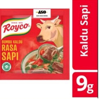 

BUMBU PENYEDAP ROYCO SAPI / ROYCO AYAM, 1 RENCENG ISI 12