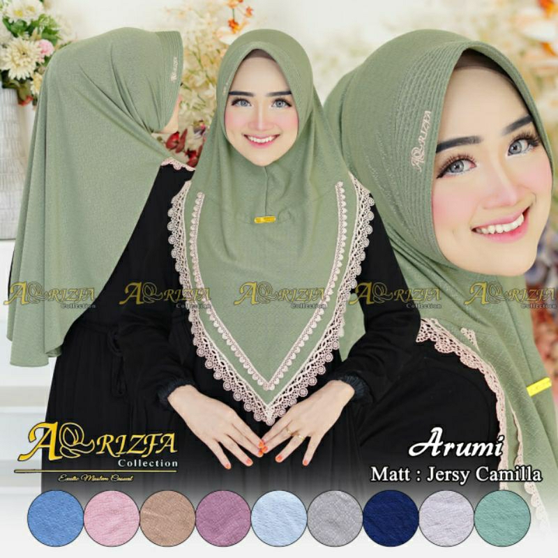 HIJAB INSTAN ARUMI BY RIZWA HIJAB