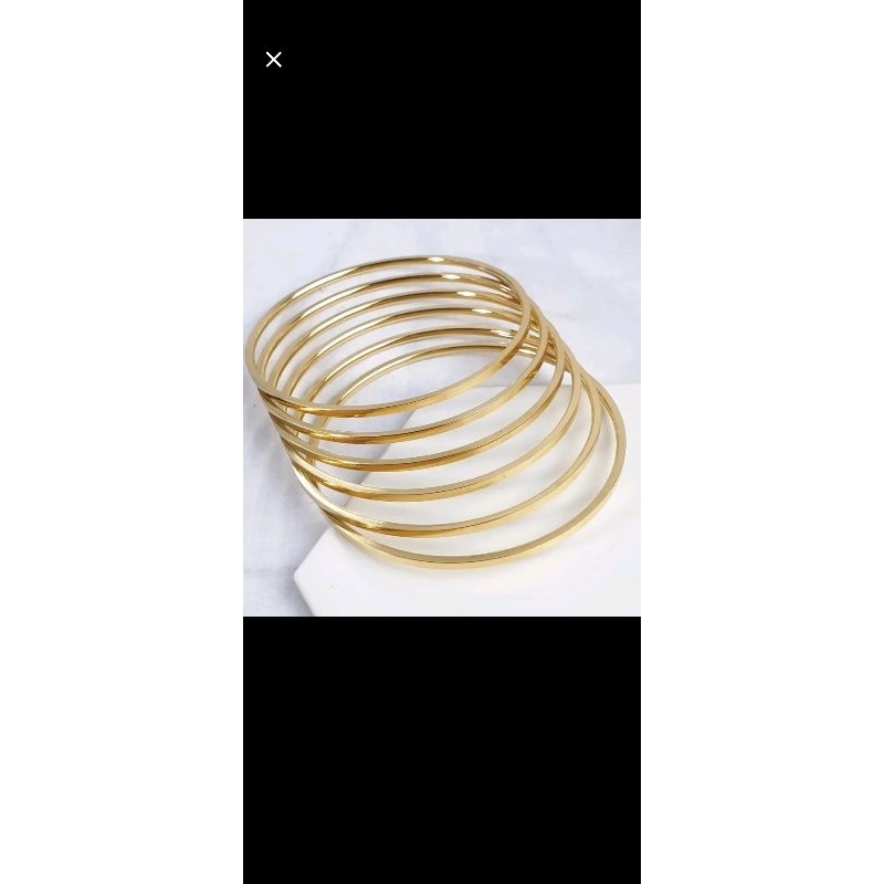 gelang keroncong titanium