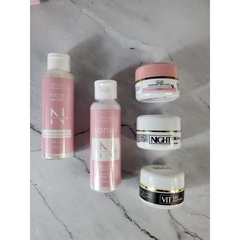 Mysas skincare Paket Normal Whitening isi 5