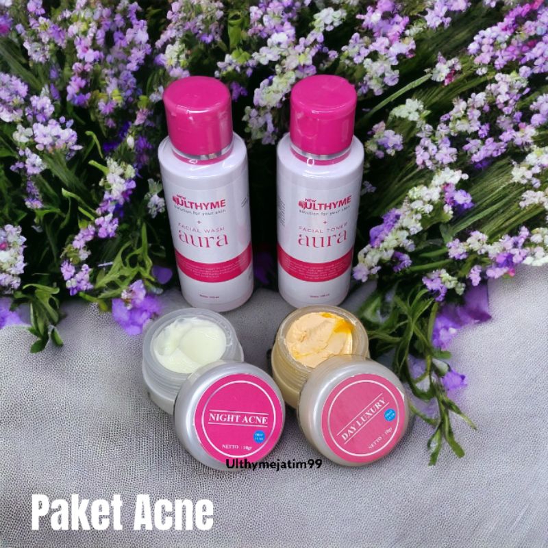 Paket acne jerawat Ulthyme skincare