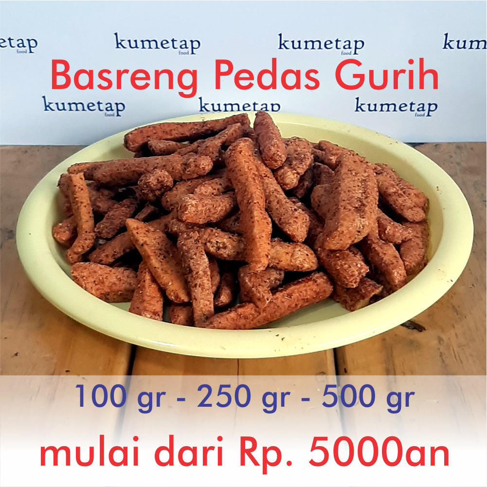 

Basreng Pedas | BASRENG BUMBU MEDOK | KEMASAN 100 GR