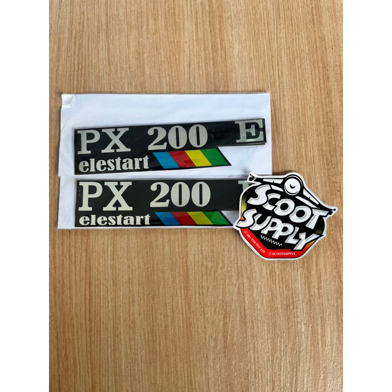 Emblem Logo PX 200 E Vespa