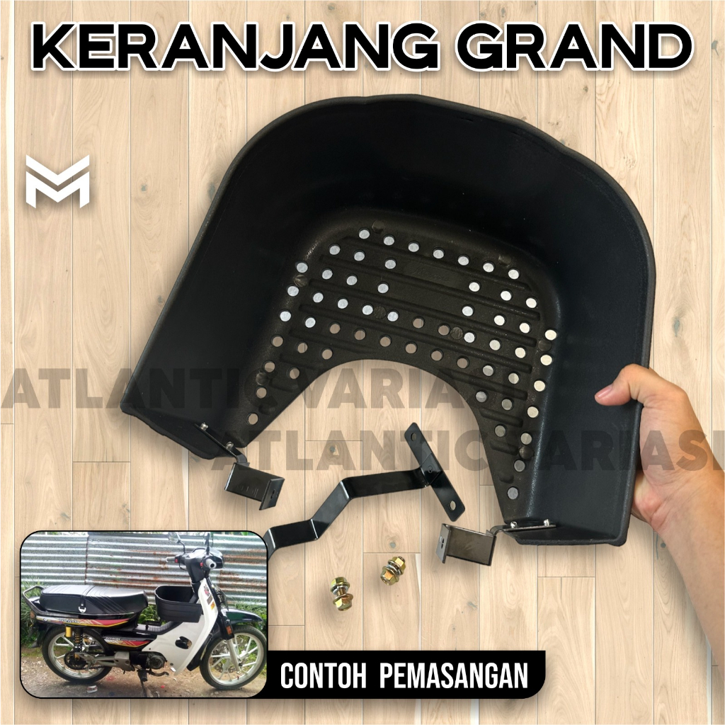 keranjang tengah Plastik honda astrea grand impressa legenda keranjang motor honda grand astrea / Ke
