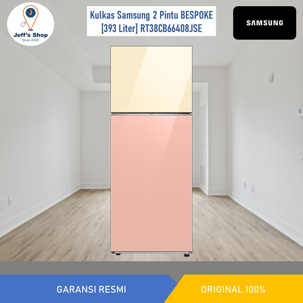 Samsung Kulkas 2 Pintu BESPOKE [393 Liter] RT38CB66408JSE