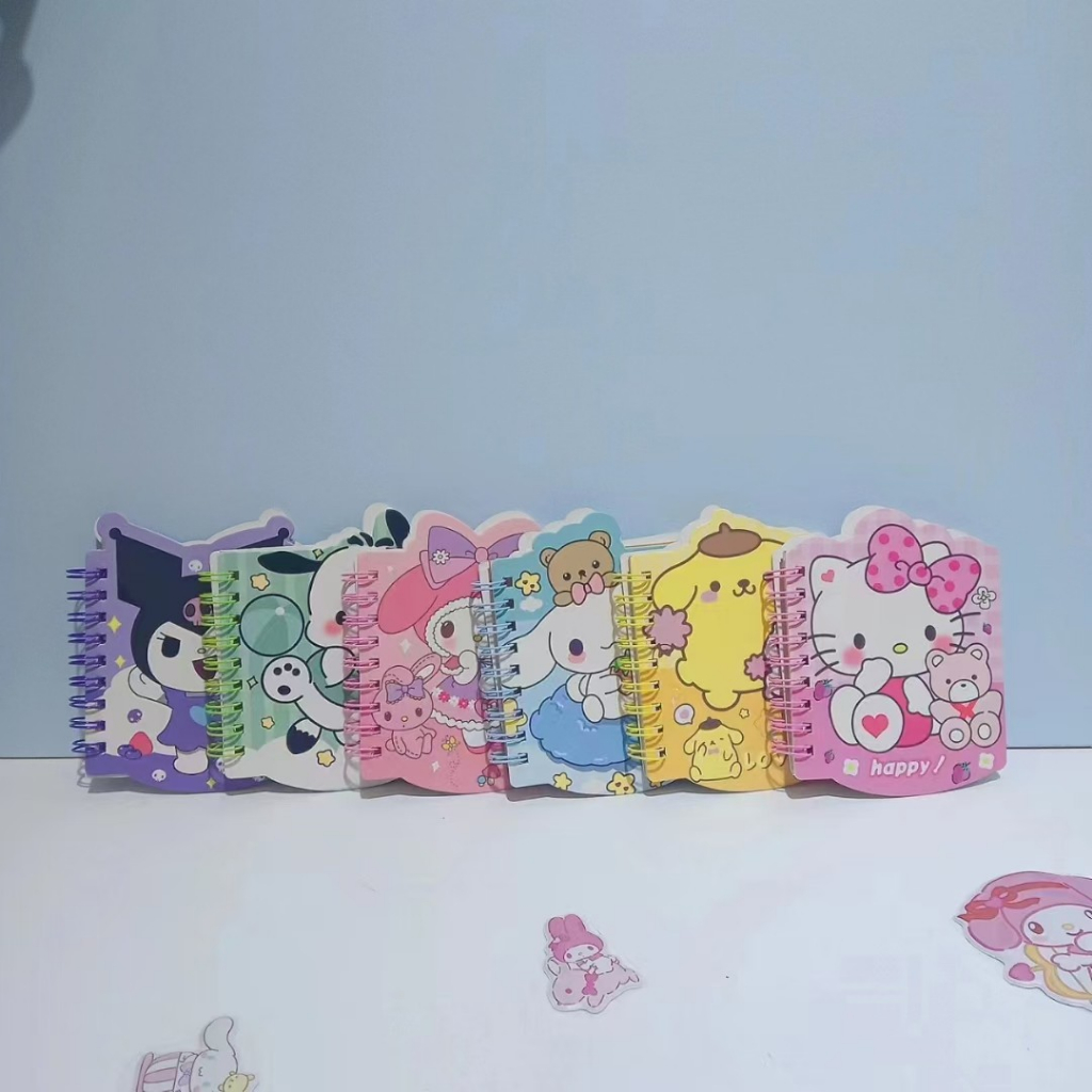 

MINI BINDER BOOK BUKU MEMO SANRIO ISI WARNA WARNI | BUKU DIARY KECIL | BUKU MINI | MINI BOOK | JURNALING | JOURNAL | JURNAL | SCRAPBOOK | POMPOMPURIN | KUROMI | MELODY | HELLOKITTY | CINAMORROL | POCACCO