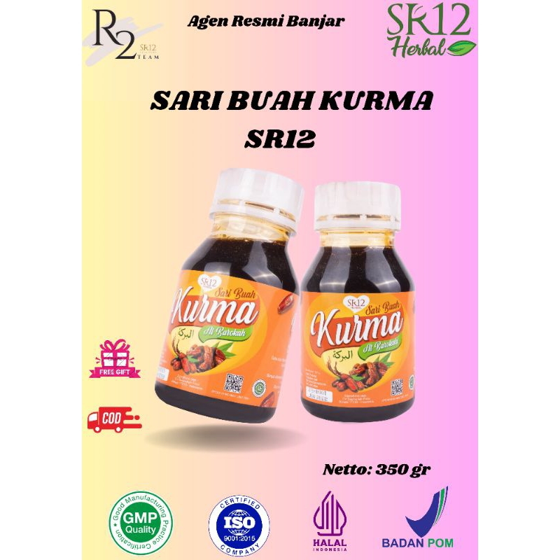 

Sari Kurma Asli Tanpa Gula SR12/Sari Buah Kurma