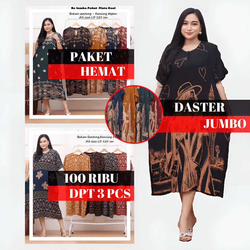 Daster Busui Daster Bali Daster Panjang Daster Jumbo Daster Kimono Daster Arab Daster Kekinian Daste