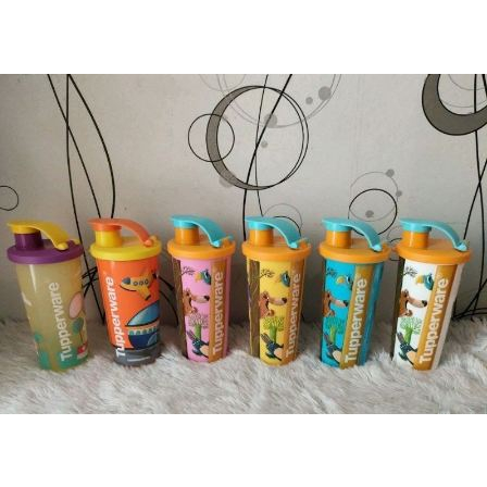 HARGA MURAH HANYA DISINI Fun tumbler(260ml) gelas botol tupperware tempat minum peralatan makan gamb