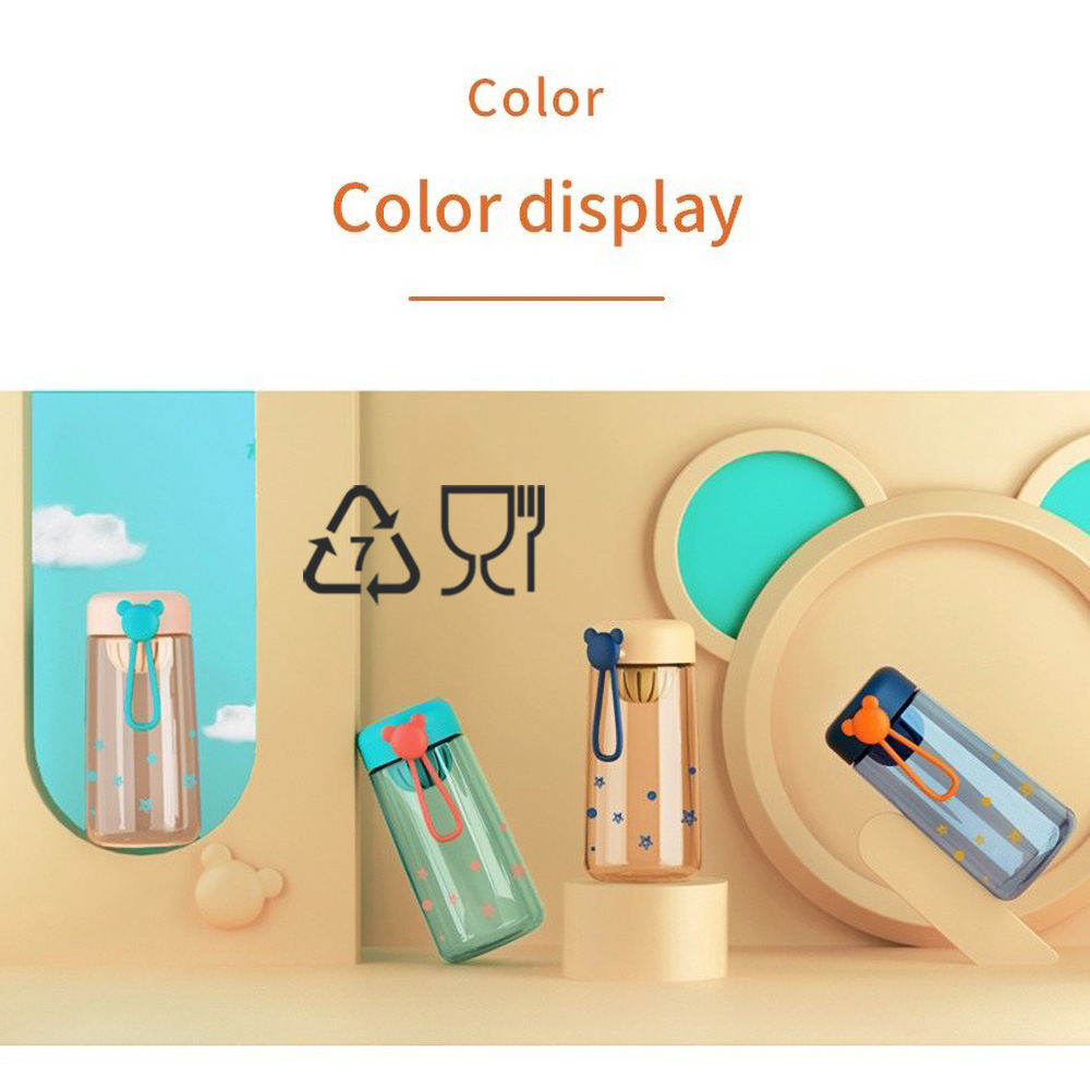 BOTOL MINUM BEAR SPACE X&W J-2400 350 ML