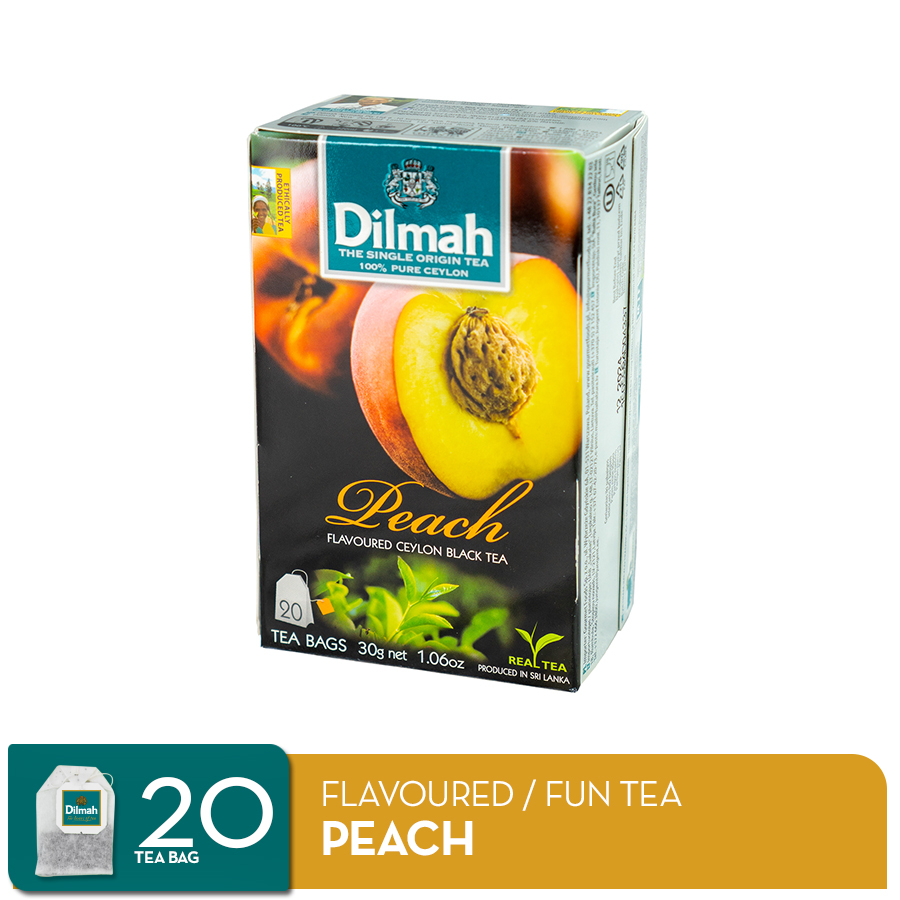 

Dilmah Peach Tabg 20s - Teh Celup