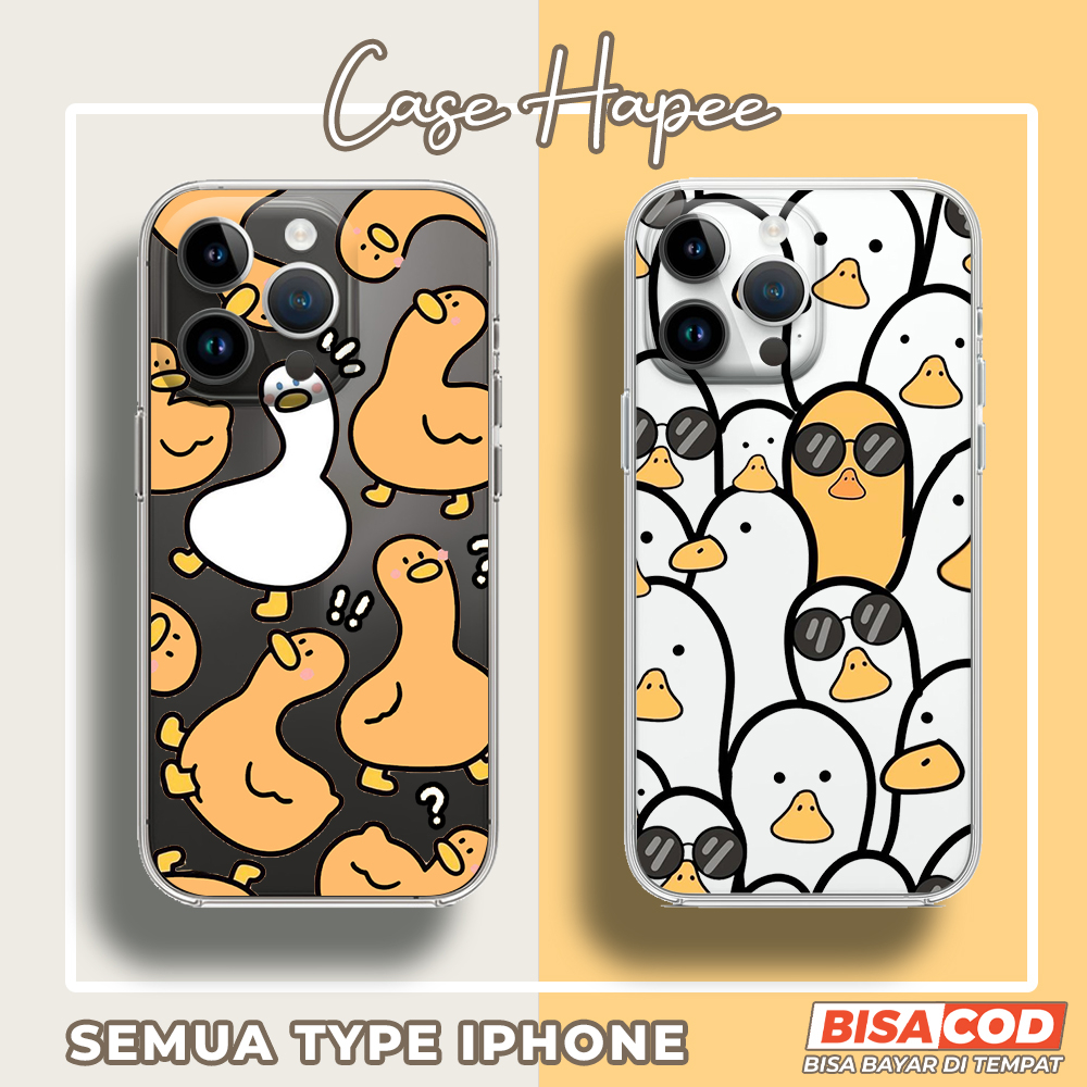 Case Iphone X XS XR Case Hp Iphone X XS XR Casing Iphone X XS XR [DUCK] Premium CASE HAPEE Casing Hp