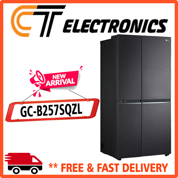 LG GC-B257SQZL Kulkas LG Side By Side GCB257 257SQZL GCB257SQZL