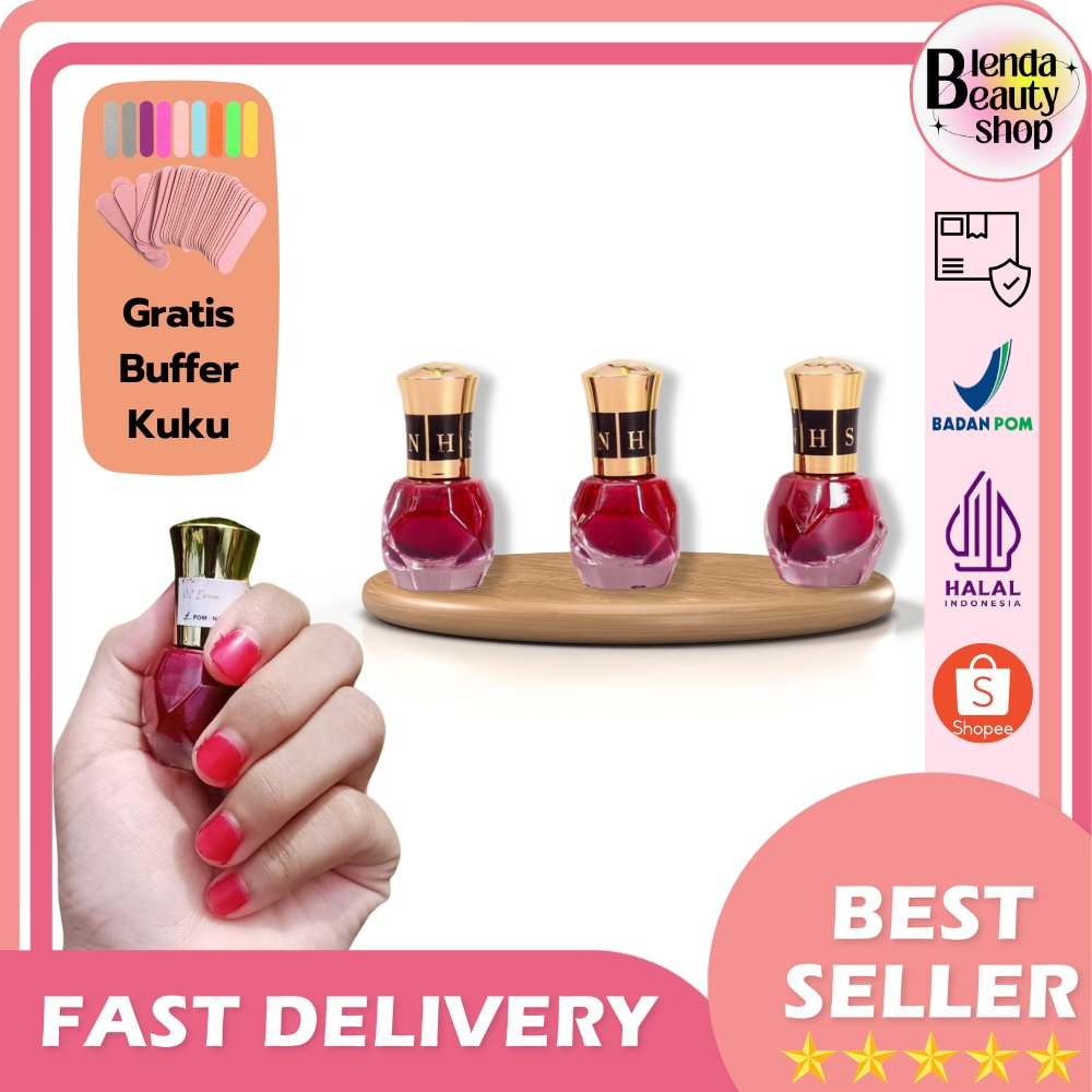 KUTEK HALAL SAH UNTUK SHOLAT - GLORIA NAIL COLOR - PACAR KUKU HALAL - HENNA KUKU HALAL - INAI KUKU H