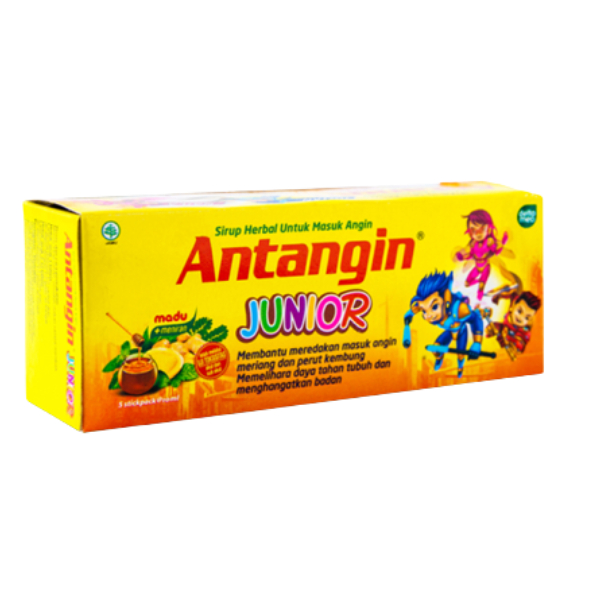 

Antangin Junior Sirup Herbal Masuk Angin 5 Sachet