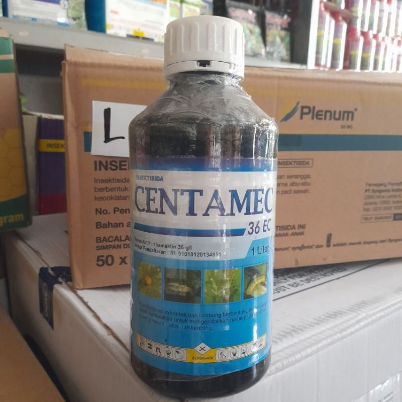 Insektisida CENTAMEC 36EC 1Liter Bahan aktif : abamektin 36g/l