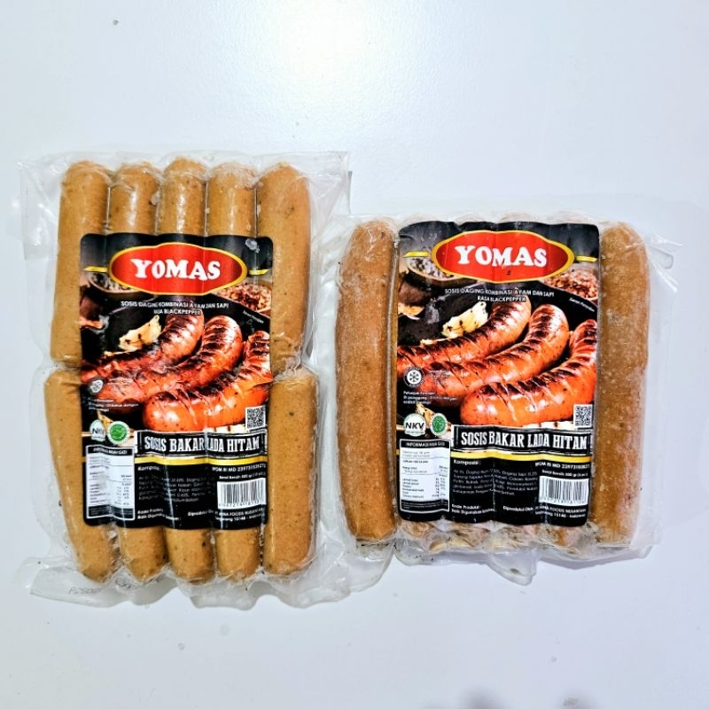 

YOMAS sosbak sapi mini lada hitam 10s + jumbo 6s 500gr